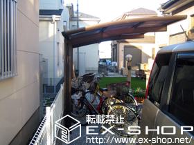 のサイクルポート・駐輪場 レイナポート ミニ 積雪〜20cm対応 施工例