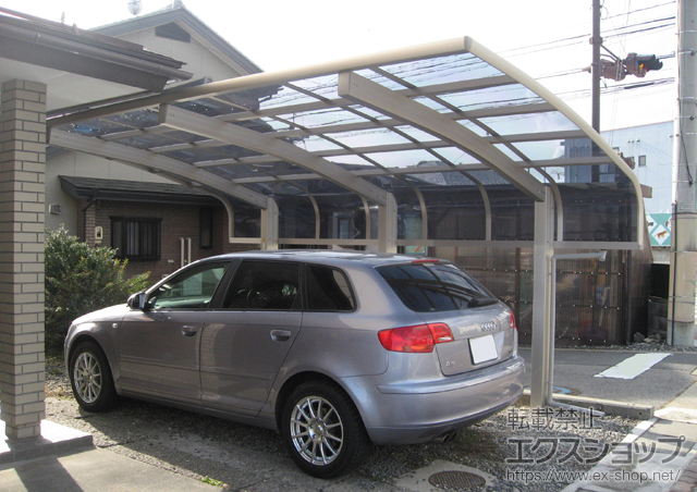 のカーポート レイナキャップポート50 積雪〜50cm対応 施工例