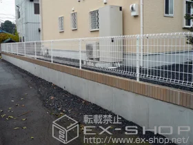 ��錧����s��LIXIL ���N�V��(TOEX)�̃t�F���X�E��E�� �n�C�O���b�h�t�F���XUF8�^ �{�H��