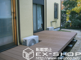 のウッドデッキ リコステージII 単体 施工例