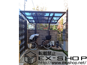 のサイクルポート・駐輪場 レイナポート ミニ 積雪〜20cm対応 施工例