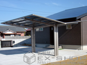 のカーポート レークポートシグマIII Y合掌 積雪〜30cm対応 施工例