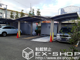 のカーポート プレシオスポート Y合掌 積雪〜20cm対応 施工例