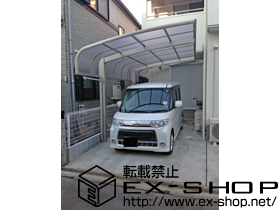 のカーポート レイナキャップポート 積雪〜20cm対応 施工例