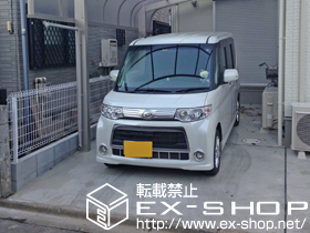 のフェンス・柵 メッシュフェンス G10-R 自由柱方式 施工例