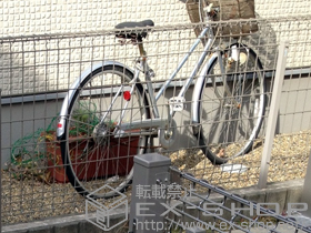 のフェンス・柵 ユメッシュHR型フェンス フリー支柱タイプ 施工例