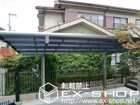 のカーポート カーブポートシグマIII 積雪〜20cm対応 施工例