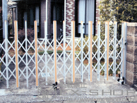 のカーゲート アルシャインII H型 Cタイプ　ノンレール片開き 施工例