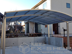 のカーポート レイナツインポート 積雪〜20cm対応 施工例