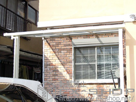 のテラス屋根 ライザーテラスII F型 テラスタイプ 単体 施工例