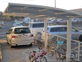 YKKAPのカーポート レイナポート 積雪～20cm対応+レイナポート用 オプション 施工例