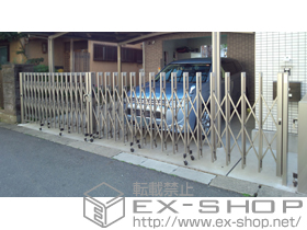 のカーゲート アルシャインII M型 Aタイプ ノンレール 両開き 施工例