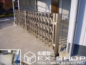 のカーゲート アルシャインHG ノンキャスター 両開き 施工例