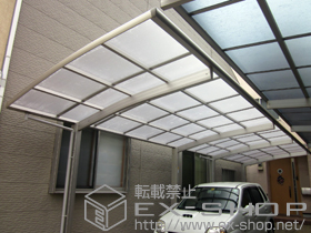 のカーポート プレシオスポート 縦連棟 積雪〜20cm対応 施工例