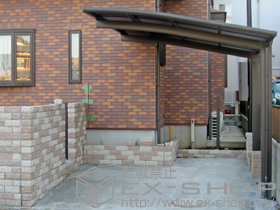 のカーポート カーブポートシグマ?　積雪〜30cm対応 施工例