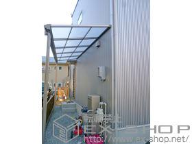 のテラス屋根 ライザーテラスII F型 テラスタイプ 単体 積雪〜20cm対応 施工例