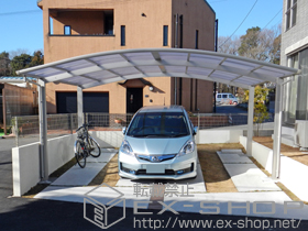 のカーポート レイナツインポート 積雪〜20cm対応 施工例