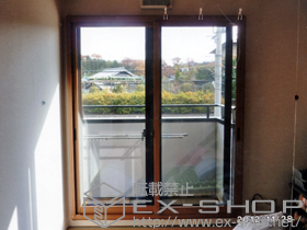 の二重窓（内窓） プラメイクE  引違い窓 2枚建 施工例