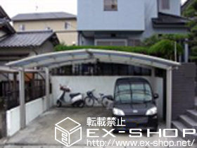 のカーポート レイナポート M合掌 積雪〜20cm対応 施工例