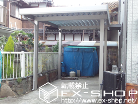 のカーポート ジーポートneo 積雪100cmＡタイプ 4本柱 施工例