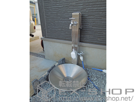 の立水栓・ガーデンシンク スプレ＃2 施工例