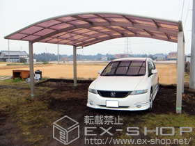 のカーポート レイナツインポート 積雪〜20cm対応 施工例