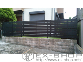 のフェンス・柵 セレビューフェンスR3型 自在柱式 施工例