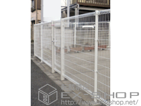 の門扉 ハイグリッド門扉NF1型 片開き 柱使用 施工例