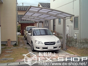のカーポート レイナポート 縦連棟 積雪〜20?対応 施工例