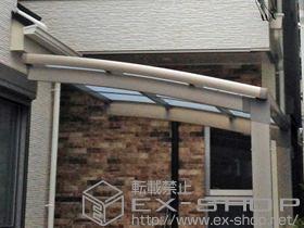 のサイクルポート・駐輪場 カーブポートシグマIII ミニ 積雪〜20cm対応 施工例