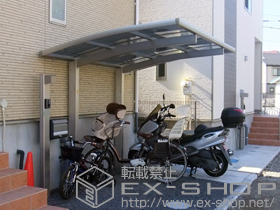 のサイクルポート・駐輪場 レイナポート ミニ 積雪〜20cm対応 施工例