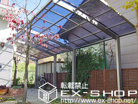 のカーポート カーブポートシグマIII 縦連棟 積雪〜20cm対応 施工例