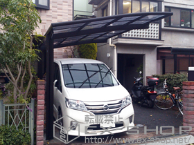 のカーポート カーブポートシグマIII 積雪〜30cm対応 施工例