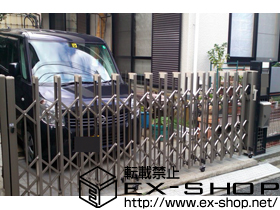 のカーゲート アルシャインII PG型R(ペットガード) Aタイプ ノンレール 片開き 施工例