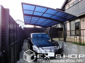 のカーポート レイナポート 積雪〜20?対応 施工例