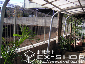 のフェンス・柵 ハイグリッドフェンス11型 施工例