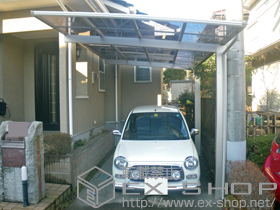 のカーポート エフルージュ 積雪〜20cm対応 施工例