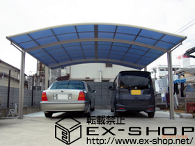 のカーポート レイナツインポート 積雪〜20cm対応 施工例