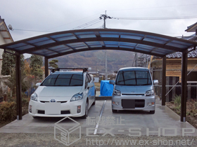 のカーポート レイナツインポート 積雪〜20cm対応 施工例