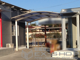 のカーポート レイナツインポート 積雪〜20cm対応 施工例