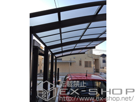 のカーポート レイナポート 縦連棟 積雪〜20cm対応 施工例