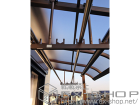 のバルコニー・ベランダ屋根 ヴェクターテラス R型 屋根タイプ 単体 積雪〜20cm対応 施工例