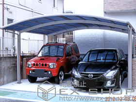 のカーポート レイナツインポート 積雪〜20cm対応 施工例