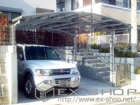 のカーポート レイナポート M合掌 積雪〜20cm対応 施工例