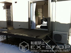 のウッドデッキ リコステージII 単体 施工例