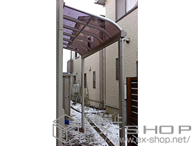 のテラス屋根 ヴェクターテラス R型 1500 テラスタイプ 単体 積雪〜50cm対応 施工例