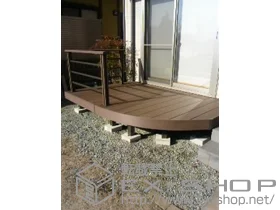 LIXIL ���N�V��(�g�X�e��)�̃E�b�h�f�b�L ���R�X�e�[�WII �ٌ^+�f�b�L�t�F���X �{�H��