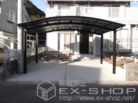 のカーポート レイナツインポート 積雪〜20cm対応 施工例