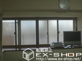 LIXIL リクシル(トステム)の内窓（二重窓・二重サッシ） インプラス ダストバリア仕様 引違い窓 2枚建 施工例