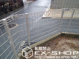 のフェンス・柵 ハイグリッドフェンスUF8型 施工例